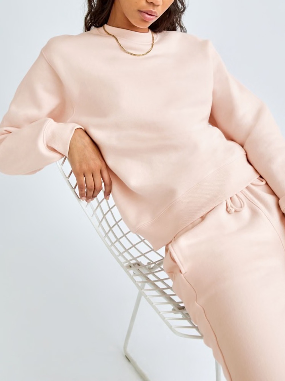 Tna Airy Fleece Perfect Crew Sweatshirt ARITZIA